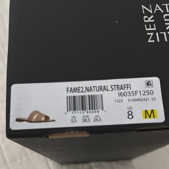 Naturalizer Gold Sandals with Woven Design - Picture 6 of 6